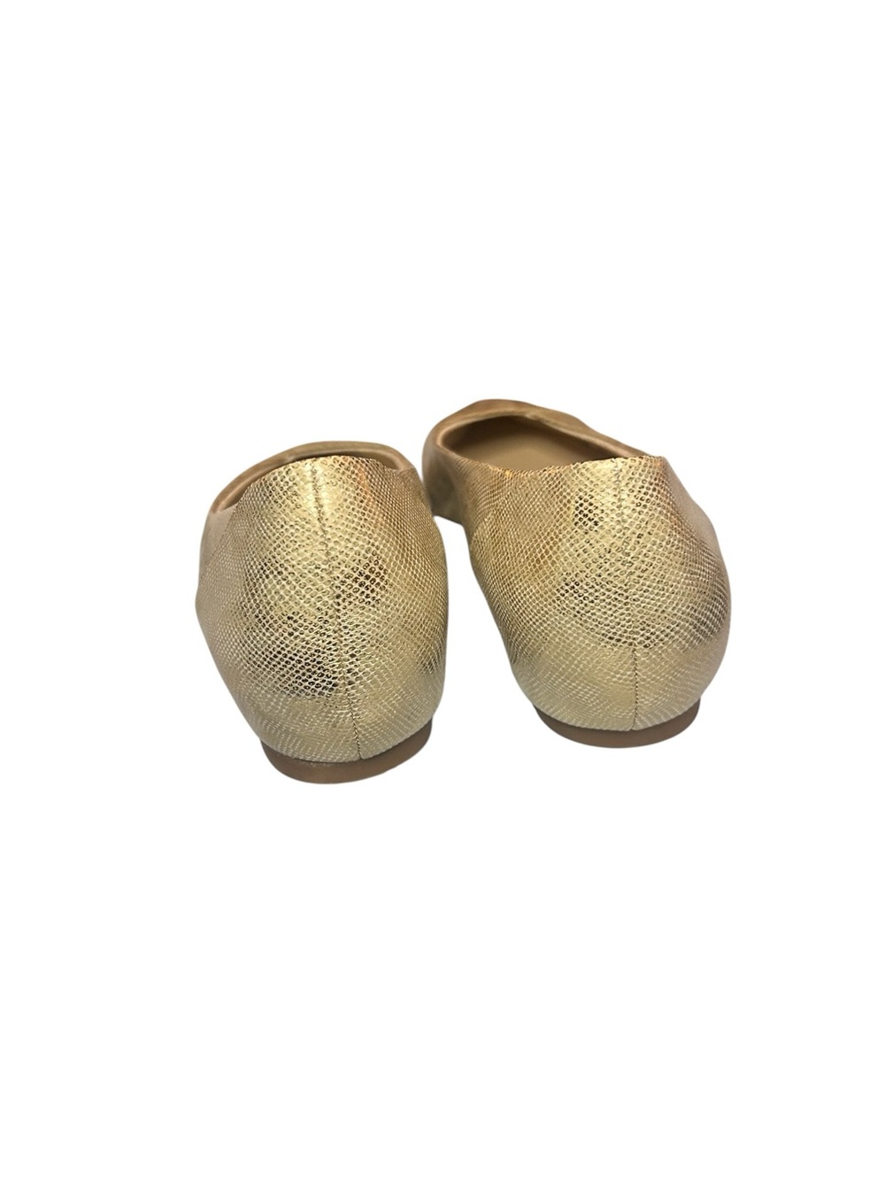 LifeStride Gold Metallic Pointed Toe Flats Women’s Size 9 Comfort Slip On - Picture 3 of 10